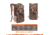 Terrain Canyon Backpack/Rucksack, Realtree EDGE Camo, 1596 Cubic ines, 19235
