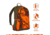 Terrain Delta Backpack/Daypack, Mossy Oak Break-Up Blaze Camo, 1350 Cubic in, 19237