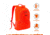 Terrain Tundra Camping Backpack/Daypack, Blaze Orange, 1350 Cubic in, 19238