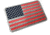 Thin Blue Line American Flag Vehicle Emblem, Red/white/blue - AM-EMBLEM