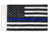 Thin Blue Line American Motorcycle Flag, 6x9in, TBL-AM-MOT