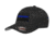 Thin Blue Line Flexfit Hat - Black Background Flag, Thin Blue Line - FLEX-TBL-BBG-BLACK-XXL