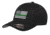 Thin Blue Line Flexfit Hat - Thin Green Line Flag - FLEX-GREEN-BLACK-XXL