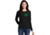 Thin Blue Line Long Sleeve, Womens, Shamrock, Black - STPAT-TBL-WOM-LS-BLACK-LARGE