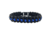 Thin Blue Line Paracord Survival Bracelet, , Thin Blue Line - TBL-PARA-7
