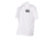 Thin Blue Line Polyester Sport Polo - Flag, White - TBL-POLO-SPORT-WHITE-XXXL