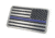 Thin Blue Line Reverse Car Emblem, Thin Blue Line - REV-TBL-CAR-EMBLEM