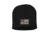 Thin Silver Line Embroidered Knit Cap - Mens, Black, BEANIE-8IN-TSL-BLACK