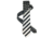Thin Blue Line Thin Silver Line Tie - TSL-AM-TIE-SHORT