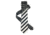 Thin Blue Line Thin Silver Line Tie - TSL-AM-TIE