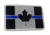Thin Blue Line Vehicle Emblem - Canada, Thin Blue Line - EMBLEM-TBL-CANADA