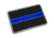 Thin Blue Line Vehicle Emblem - Classic , Thin Blue Line - EMBLEM-TBL-BLACK