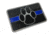 Thin Blue Line Vehicle Emblem - K9, , Thin Blue Line - PAW-EMBLEM