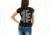 Thin Blue Line Womans Shirt - Remember, Thin Red Line - REMEMBER-TRL-WOM-SHIRT-BLACK-L
