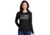 Thin Blue Line Womens - Long Sleeve Classic Thin Silver Line - WOMEN-LS-CLASSIC-SILVER-BLACK-XL