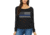 Thin Blue Line Womens Off Shoulder - Classic, - FLAG-TBL-WOM-OS-BLACK-2XL