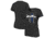 Thin Blue Line Womens T-shirt, Vegas Large, - VEGAS-LRG-TBL-WOM-SHIRT-BLK-L
