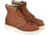 Thorogood Mens American Heritage Wedges 6in Moc Toe, Brown, 10.5/B 814-4200-10.5-B