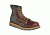 Mens American Heritage Wedges 6in Plain Toe Non-Safety, Brown, 14/2E