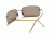 Maui Jim Thousand Peaks Sunglasses w/ Amber Frame and HCL Bronze Lenses - H517-21, Back View