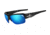 Tifosi Optics Elder Sunglasses - Gloss Black Frame w/Clarion Blue,AC Red and Clear Lens 1170100222