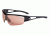 Tifosi Logic Sunglasses - Gloss Black Frame, High Speed Red Fototec Lenses 0050300230