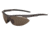 Tifosi Slip Sunglasses - Iron Frame, Brown/AC Red/Clear Lenses 0010100402