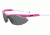 Tifosi Slip Sunglasses - Neon Pink Frame, Smoke/AC Red/Clear Lenses 0010101601