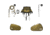 Timber Ninja Duel Saddle Starter Kit, Extra Large, 1103169