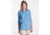 Toad&amp;Co Indigo Ridge Women's Long Sleeve Shirt, Light Indigo Solid, Extra Small T1252801-921-XS