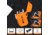 Tricer Arc Lighter, Orange, AL- LTR - 1