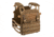 TRYBE Tactical Low-Profile Plate Carrier, Coyote Tan, LPPC-CT