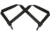 TUFF Products 2-Point Tactical Duty Suspenders w/ Contour X Harness, Black Basketweave Keepers, 1.5in. Elastic 7172-BWA
