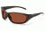 Typhoon Latitude Sunglasses - Grey Frame, Copper Rose/ Polarized Lenses 943TDG