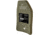 UARM SA3U Level III+ UHMWPE SAPI Armor Plate, Multi-Curved, Nylon Covered, 12.5in x 9.4in, Ranger Green, Medium, SA3UM