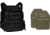 UARM UPC Ultralight Plate Carrier, Black, Extra Large, w/ 2 SA3U Level III+ UHMWPE SAPI Armor Plates