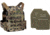 UARM UPC Ultralight Plate Carrier, Multicam, Extra Large, w/ 2 SA3U Level III+ UHMWPE SAPI Armor Plates