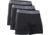 Under Armour Charged Cotton 6inch 3 Pk, Black/grey Band - 12772790013XL