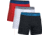 Under Armour Charged Cotton Stretch 6in Boxerjock 3-Pack - Mens, Black/Red/White, 2X-Large, 12772790042XL