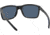 Under Armour Hustle Sunglasses with Shiny Black/Grey Frame and Blue Flash Lens, Medium, UA0005S 807-KU