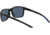 Under Armour Hustle Sunglasses with Shiny Black/Grey Frame and Blue Flash Lens, Medium, UA0005S 807-KU