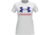 Under Armour New Freedom Logo T-Shirt - Womens, White, Small, 1370815100SM
