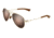 Under Armour UA Getaway M Sunglasses, Gloss Gold, One Size Fits Most, UA8650118-942024