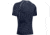 Under Armour UA HeatGear Armour Short Sleeve Compression Shirt - Men's, Medium, Midnight Navy, 1257468410MD