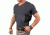 UnderTech Undercover Mens Concealment Holster V-Neck Coolux Shirt,Grey,XL T1275GR-XL