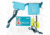 UST Learn and Live - Fire Starting Kit, Blue, 1156864