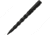 UZI Tactical Defender Pen w/ Black and Aluminum, 5 1/4in Overall, Black Aircraft Aluminum, SS Striking Point, Compatible w/ Standard And Fisher Space Pen Refills, UZI-TACPEN11-BK