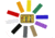 Vanquest Gear Preppers Color-Coding Kit, Multiple, 90PCCKIT