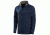 Vargo Mens Ls Zip Bedrock Blue Med TF-6B-19