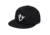 Vast Big V Snapback Hat, One Size B3279-Black